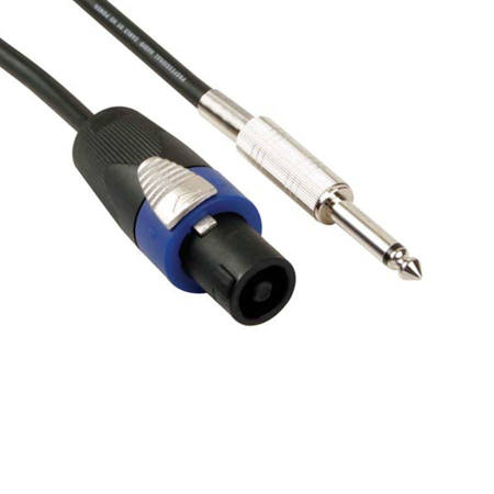 Kabel głośnikowy Speacon- Jack 15m 2x 1,5mm2