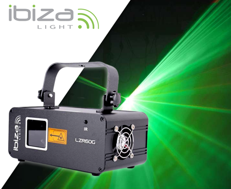 Laser zielony 60MW Ibiza LZR60G