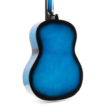 Max SoloArt Gitara klasyczna 39''+ zestaw akcesoriów Niebieska