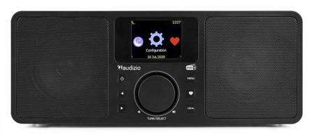 Radio Audizio Rome DAB, radio internetowe z wifi + Bluetooth - brązowe